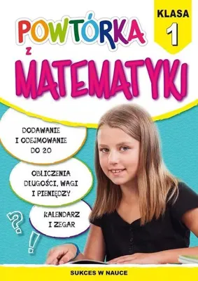 Produktbild von Mathematik Wiederholung. Klasse 1 - Beata Guzowska (Buch auf Polnisch)