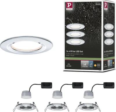 Produktbild von Paulmann LED Einbauleuchte Nova Basisset starr