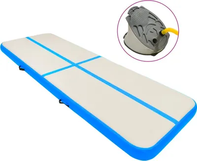 Obrázok produktu pre Nafukovacia žinenka s pumpou 300x100x15 cm, PVC, modrá