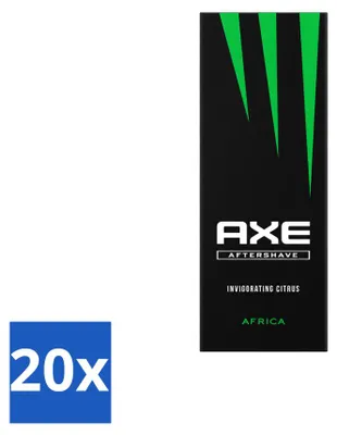 Produktbild von 20 x Axe Aftershave Africa - 100 ml - Vorteilspackung - 20 Stücke