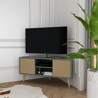 Image de Decorotika Lesson Meuble TV Silva & Rattan