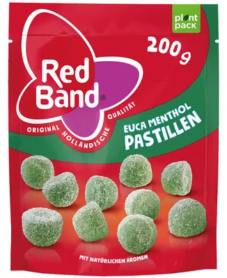 Produktbild von Red Band Euca Menthol Pastillen 200g
