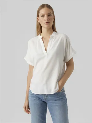 Produktbild von Top Casual Splitneck Bluse | S
