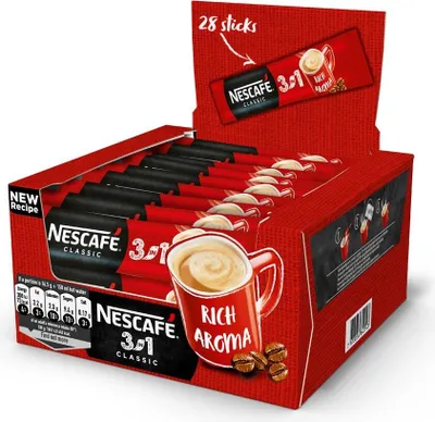 Obrázok produktu pre Nescafé 3In1 Classic Instant Coffee Drink 16,5 g