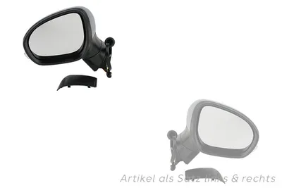 Image de Johns, Rétroviseurs extérieurs adaptables sur Fiat 500X -334 09/14- Set gauche & droite , avec apprêt 0735603613 735603613 0735603596 735603596