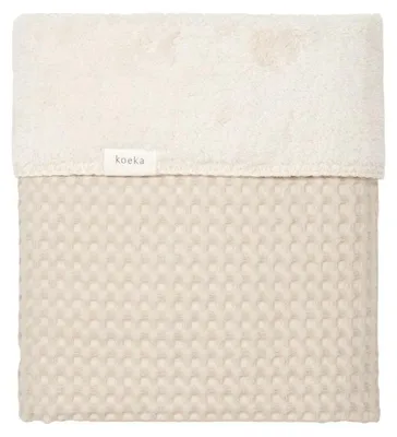 Produktbild von Koeka Oslo Bettdecke Waffel / Teddy Sand / Pebble