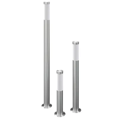 Immagine prodotto di Lampioni da Giardino 3 pz Impermeabili in Acciaio Inox