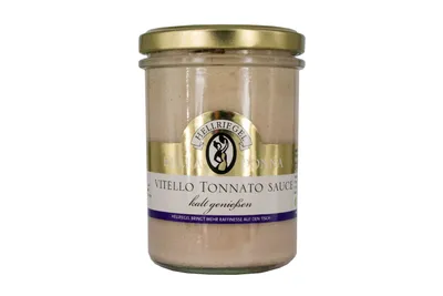 Verpackungsbild Bella Donna Vitello Tonnato Sauce cremig fein und harmonisch 200ml