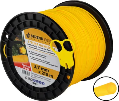 Produktbild von Mähfaden ProCom Force, 2,7 mm, Spool L-216 m, rund
