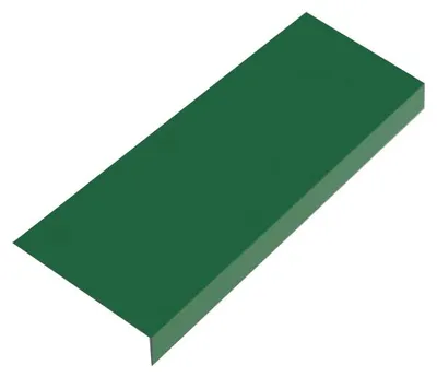Immagine prodotto di Supporto per grondaia RŠ 167, 3 metri lineari, zincato e verniciato, colore verde muschio RAL 6005