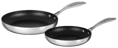Obrázek produktu pro Sada pánví SCANPAN HaptIQ, průměr 24 a 28 cm - vhodná pro všechny typy sporáků - standardní nepřilnavý povrch