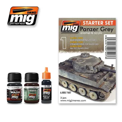 Obrázok produktu pre Torro PANZER GREY SET A.MIG-7407