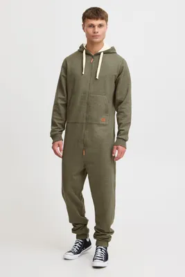 Produktbild von BLEND BHSalinho Herren Jumpsuit Overall Jogginganzug Onesie mit Kapuze