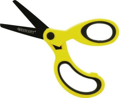 Immagine prodotto di Westcott KidsNEON forbici E-21563 00 punta tonda 13 cm giallo