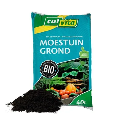 Produktbild von Culvita -Gemüseerde 40 Liter - ideal für Urban Farming incl. 100-Tage-Nahrung