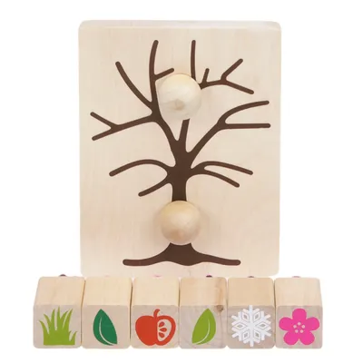 Produktbild von Stempelset Jahreszeitenbaum 7tlg.