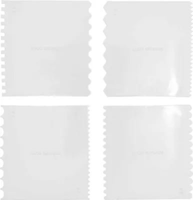 Produktbild von Effektspachtel Set, 4 Stück Fein