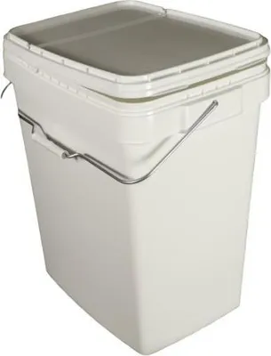 Image de Seau de ménage Okko, 25 l, blanc