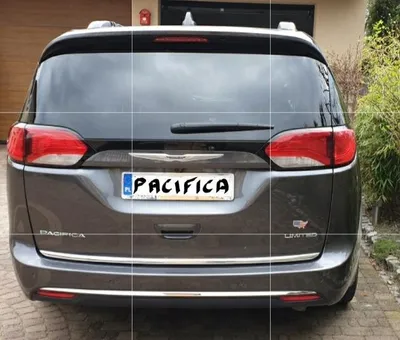 Obrázok produktu pre Chrysler Pacifica 2016+ Chromové obloženie zadných dverí