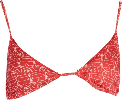 Obrázek produktu pro Dámské plavky KARL LAGERFELD KL22WTP13 Barva: červená, Velikost: XS