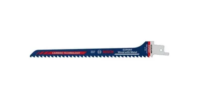 Zdjęcie produktu dla Bosch Expert Wood with Metal S 715 LHM - Brzeszczot - do drewna budowlanego z zaprawą i gwoździami, drewna wzmocnionego stalą - długość: 190 mm - szerokość: 12 mm