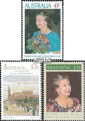 Produktbild von Briefmarken Australien 1990 Mi 1202,1229,1248 (kompl.Ausg.) postfrisch Elisabeth