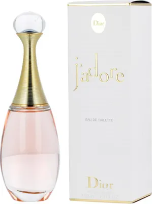 Produktbild von Dior J'Adore, Frauen, 100 ml, Nicht nachfüllbare Flasche, Orange, Neroli, Rose