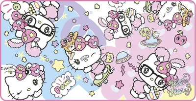 Produktbild von Konix Hello Kitty XXL Mousepad 46 x 90 cm