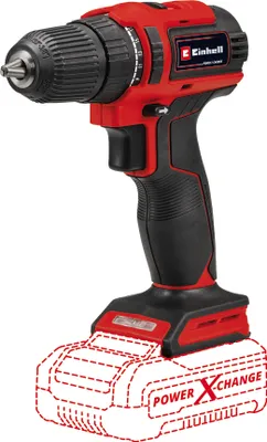 Produktbild von Einhell Power X-Change Akku-Bohrschrauber TE-CD 18/40 Li BL - Solo
