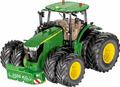 Produktbild von John Deere 7290R mit Doppelreifen und Bl