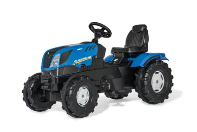 Obrázek produktu pro Rolly Toys Trettraktor New Holland, Sitz verstellbar, Flüsterreifen, ab 3 Jahre