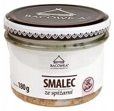 Zdjęcie produktu dla Smalec ze spiżarni wieprzowy Bacówka 180 g