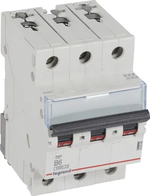 Zdjęcie produktu dla Legrand TX3, Miniaturowy wyłącznik, Typu B, IP20, 240 - 415 V