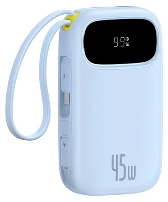 Image de Baseus EnerFill Powerbank 20000mAh 45W Câble USB-C/Lightning intégré