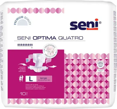 Image de Seni Optima Quatro Large - 6 paquets de 10 protections