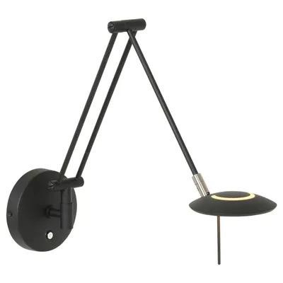Immagine prodotto di Steinhauer - lampada da parete - Zodiac LED - nero - plastica metallo - lampada da letto - LED - 2110ZW