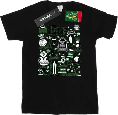 Produktbild von Elf - T-Shirt für Herren BI23844 (XXL) (Schwarz)
