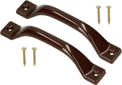 Obrázek produktu pro sada 2 nábytkových úchytek 140 mm Kuchyňská úchytka hnědá Úchytka skříně Úchytka zásuvky Úchytka obchodu