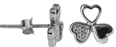 Produktbild von Kleeblatt Ohrstecker 925er Sterling Silber