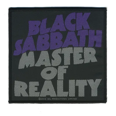 Immagine prodotto di Patch - Black Sabbath - Master Of Reality