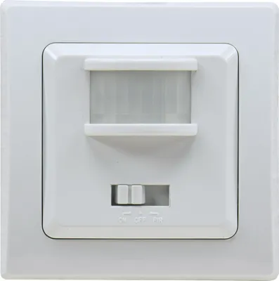 Produktbild von ChiliTec 19720 DELPHI Bewegungsmelder 160°, weiß LED geeignet, 250V, Unterputz, 3-Draht