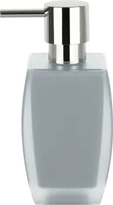 Produktbild von Spirella Seifenspender "Freddo" Flüssigseifen-Spender, Fassungsvermögen 7 x 7 x 15 cm - 200ml - Grau