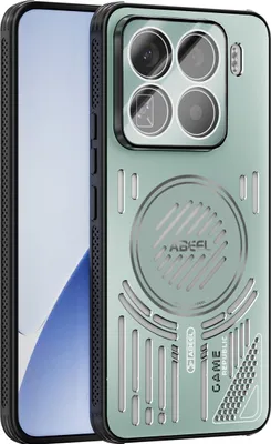 Obrázek produktu pro Magnetické pouzdro pro Xiaomi 15 Pro hliníkové nárazuvzdorné ochranné pouzdro s odvodem tepla a fólií na čočku Zelená