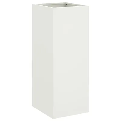 Produktbild von Pflanzkübel Weiß 32x29x75 cm Stahl