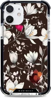 Produktbild von Handyhülle für iPhone 12 Pro mit MagSafe, Mobiwear Elite Bumper, Nachtstrauß