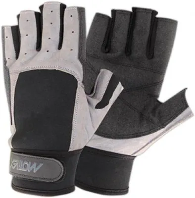 Produktbild von Segelhandschuhe Kurzes Schwarzgrau Neopren Größe L