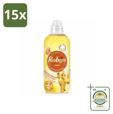 Produktbild von 15 x Robijn Wasverzachter Zwitsal Duft - 765 ml - Vorratspackung - 15 Stücke