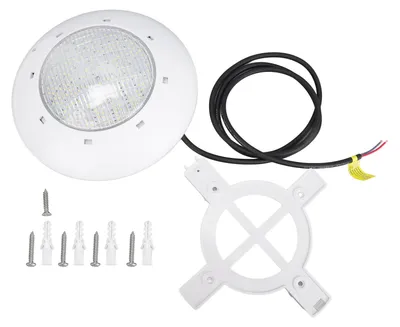 Produktbild von 35 W LED-Tauchleuchten, superhell, IP68, wasserdicht, weißes Licht, Pool-Glühbirne, AC12 V, für den Außenbereich