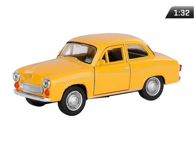 Zdjęcie produktu dla Model 1:34, PRL Syrena 105, pomarańczowy (A884S105P)
