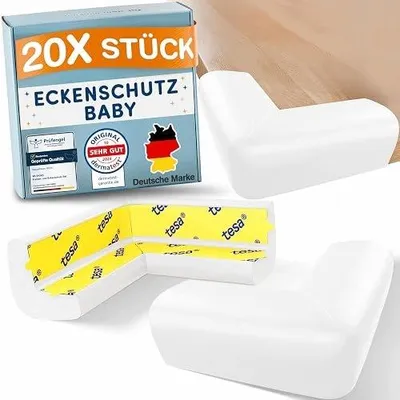 Zdjęcie produktu dla Narożniki ochronne dla dzieci pianka miękka bezpieczeństwo 20 sztuk
